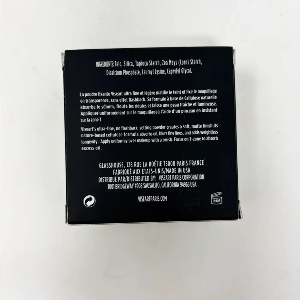 NEW Viseart Paris Invisible Ultrafine Translucent Setting Powder, MSRP $35